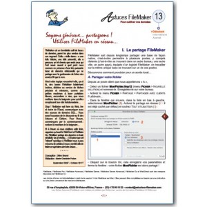 13 Le partage FileMaker