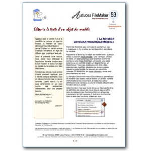 53 Obtenir texte d'un objet