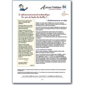64 Redimensionner des objets