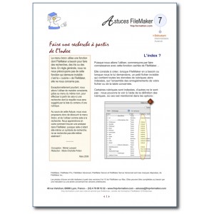 7 Rechercher avec l'Index